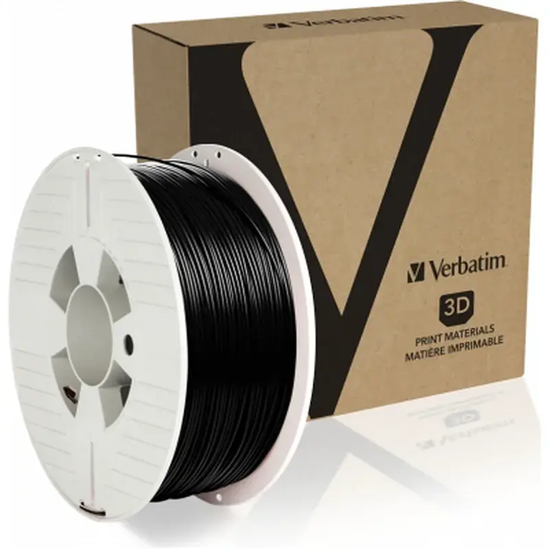 Пластик для 3D-принтера Verbatim PETG, 1.75 мм, 1 кг, Black (55052) - фото 2