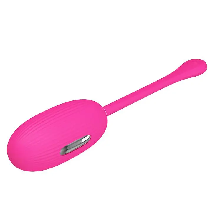 Віброяйце Pretty Love Doreen 19 см (рожеве) - фото 4