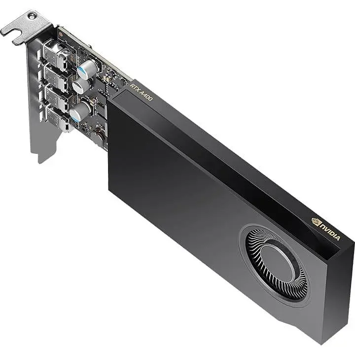 Видеокарта PNY RTX A400 4GB PRO 64B (VCNRTXA400-SB) (GDDR6, 64 bit, PCI-E v4.0 x8) - фото 6