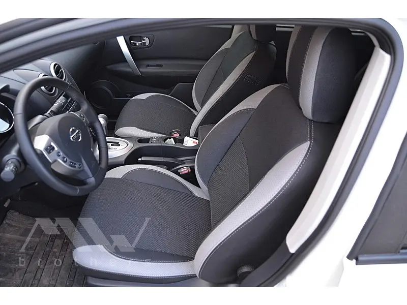 Авточохли модельні MW Brothers для Nissan Qashqai +2 c 2008 - фото 7