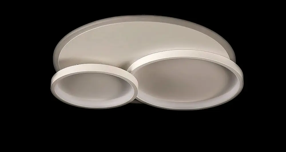 Люстра стельова LED Splendid Ray L2332/2+1, 120W, білий, з пультом, сучасний стиль - фото 2