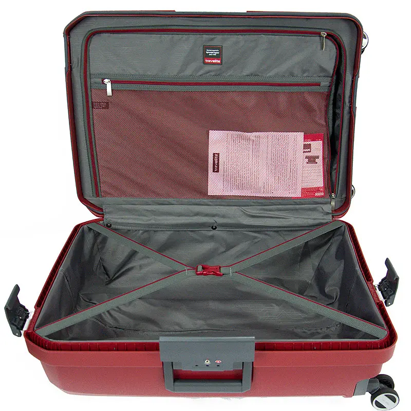Валіза Travelite Makro S TL073647 Red (TL073647-10) - фото 4