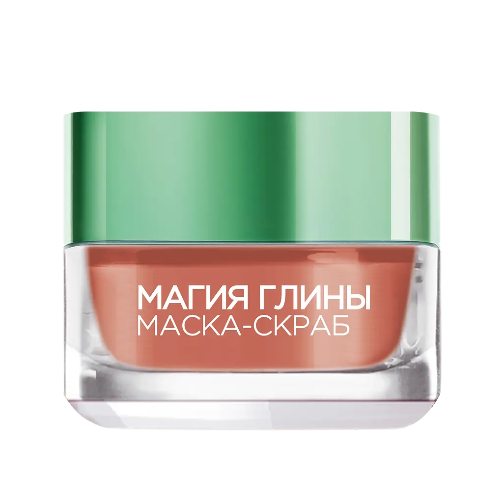 Очищающая маска-скраб L'Oreal Paris Skin Expert Магия глины, с натуральной глиной и красными водорослями, 50 мл (A8905300) - фото 2