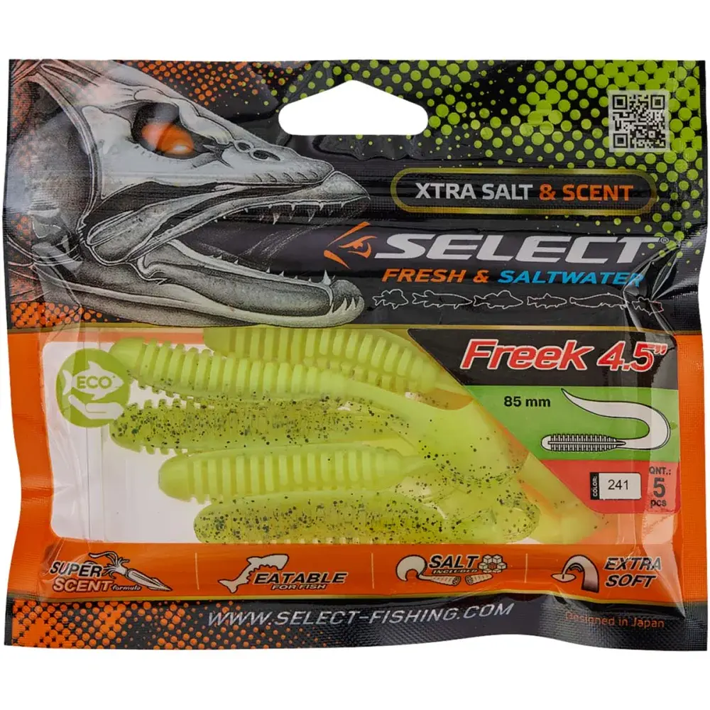 Силікон Select Freek 4.5" #241 (5 шт/уп) - фото 2