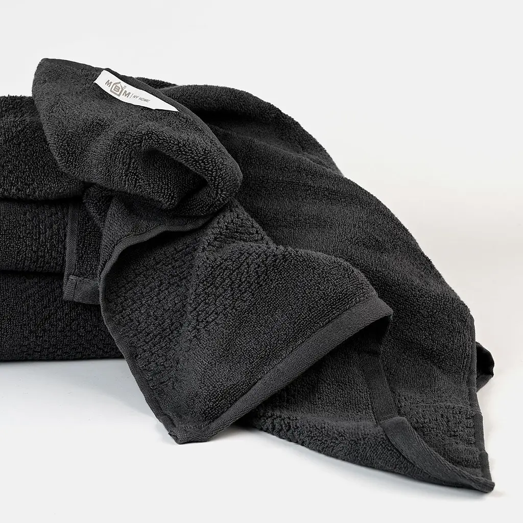 Рушник МВМ My Home Бриз 70х140 см темно-сірий (BT-03 L DARK GRAY) - фото 7