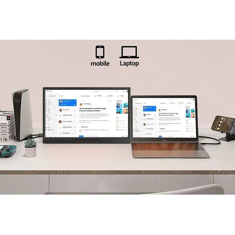 Портативний монітор Mucai BX156 [111059] - фото 5