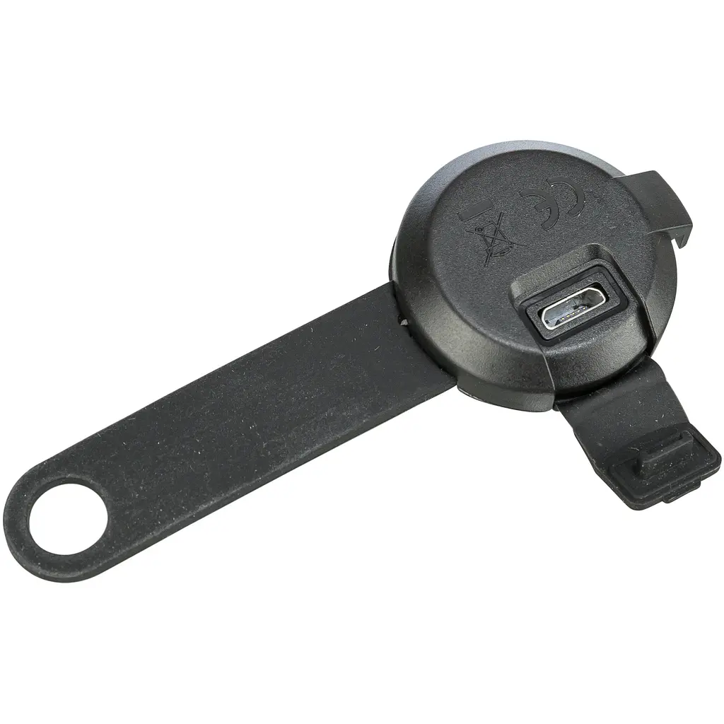 Брелок-ліхтарик Trixie для нашийника USB d = 3 × 8 см графіт (13450) - фото 2