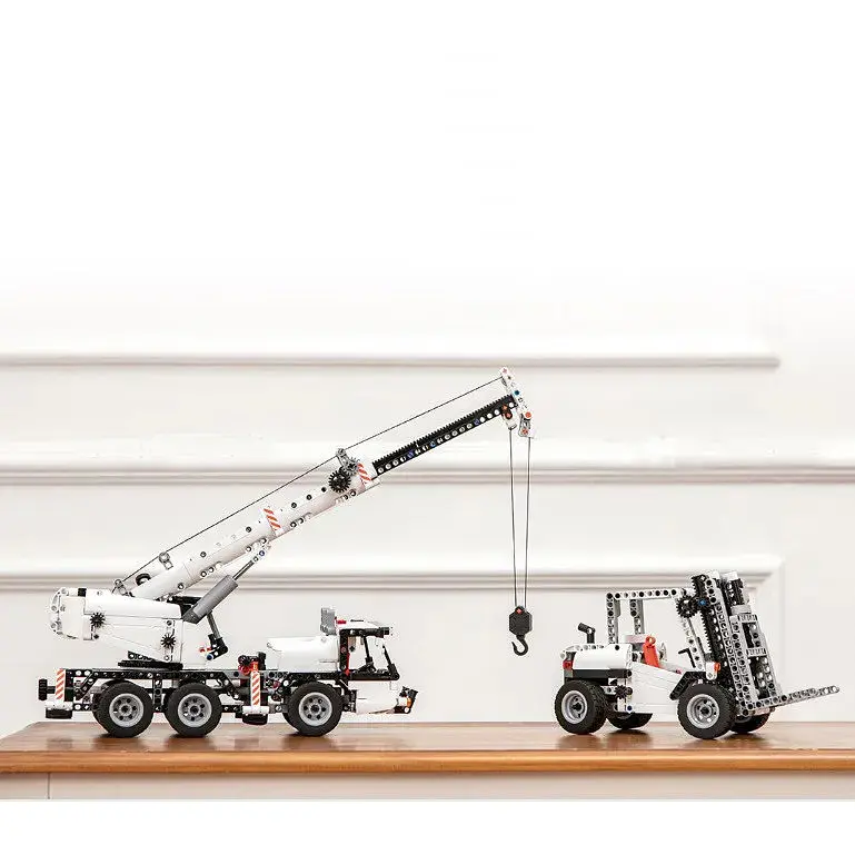 Іграшка-конструктор Mitu Building Block Engineering Crane BEV4161CN - фото 2