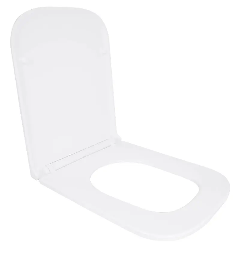 Сидіння для унітазу Qtap (Gemini 490) з мікроліфтом, Slim Duroplast, Quick Release QTSC179W49385 - фото 2