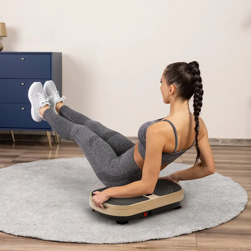 Вібраційна платформа GYMTEK XP300 золотистий - фото 7