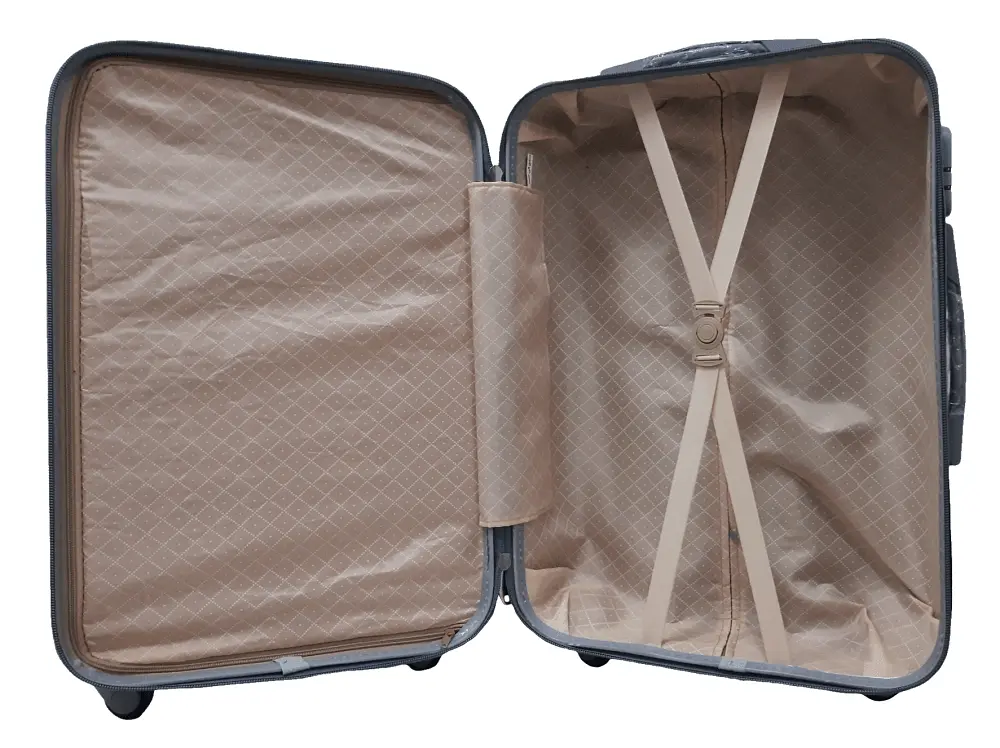Валіза середня M ABS-пластик Milano bag 004 66×44×28,5см 75л Жовтий - фото 4