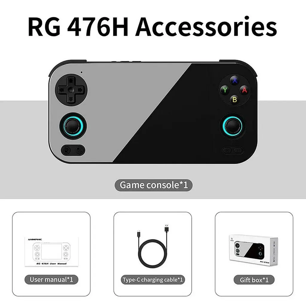 Ігрова консоль Anbernic RG 476H Black (G-000004503) - фото 6