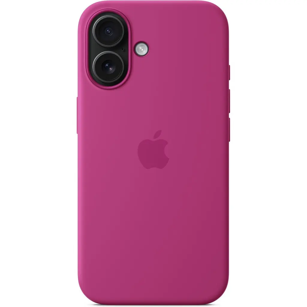 Чохол Apple Silicone Case with MagSafe для iPhone 16 Fuchsia (MYY53ZM/A) [116205] - фото 5