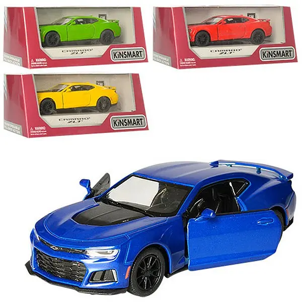 Модель легкова CHEVROLET CAMARO ZL1 5 KT5399W Червоний shop (2000999305085)