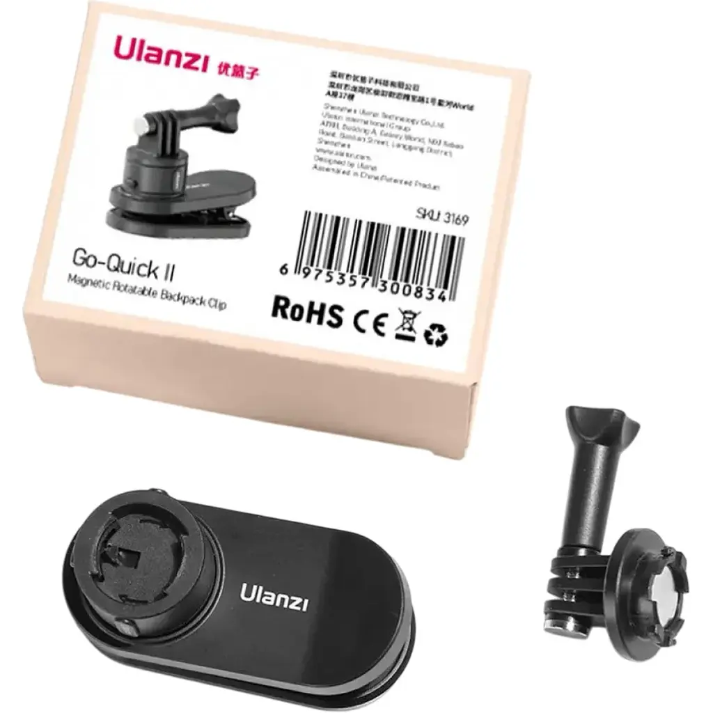 Прищіпка для екшн-камери Ulanzi Go-Quick II 3169 [116442] - фото 5