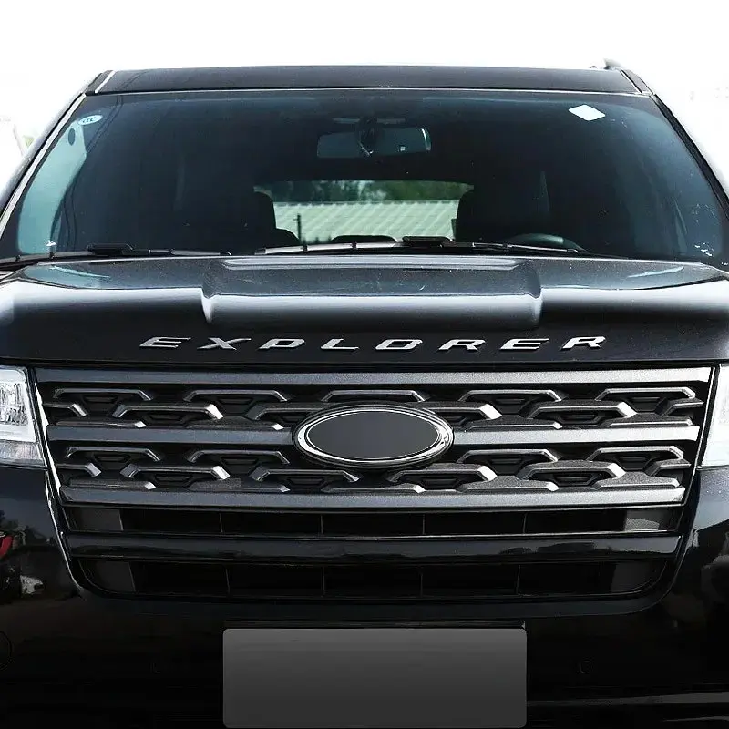 Емблема напис EXPLORER для Ford матове срібло 350х20 мм пластик (на скотчі) - фото 3