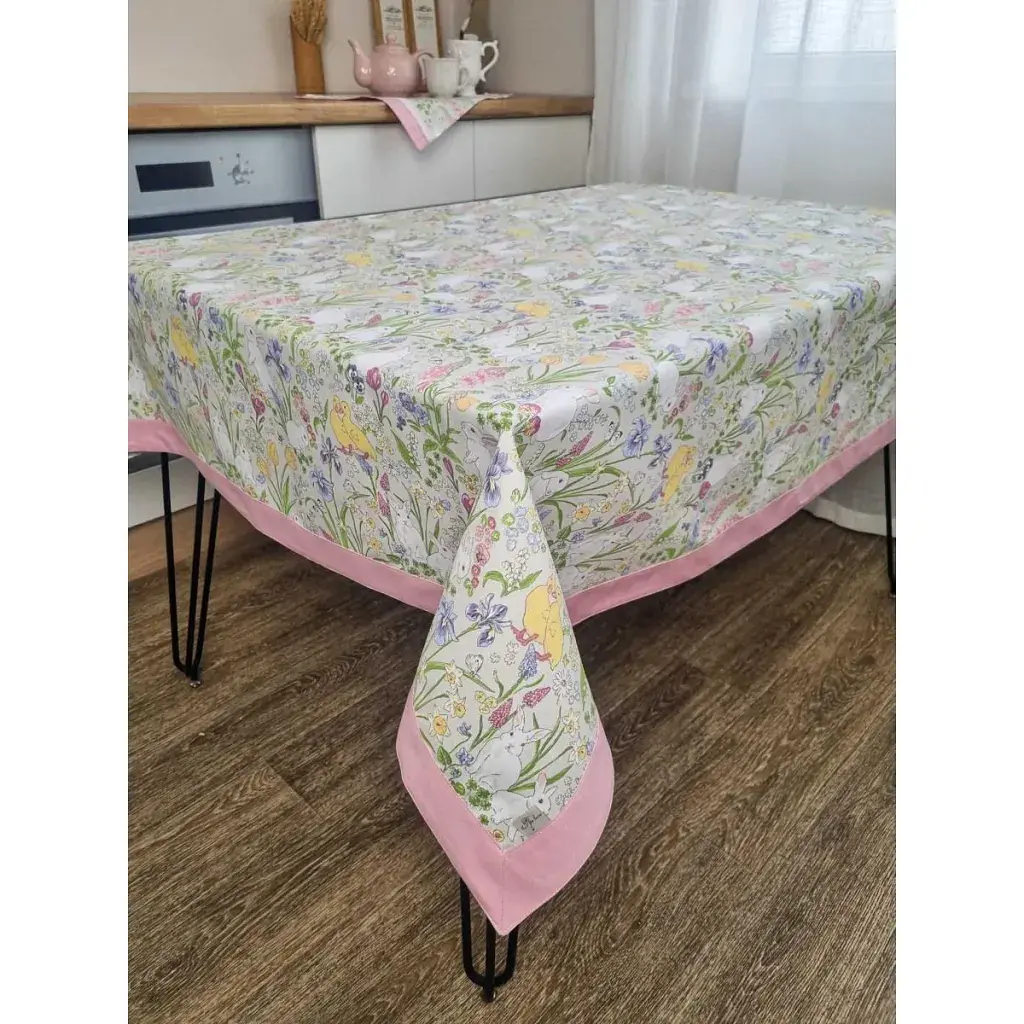 Скатертина Прованс з кантом Весна 180х136 см (034064) - фото 8