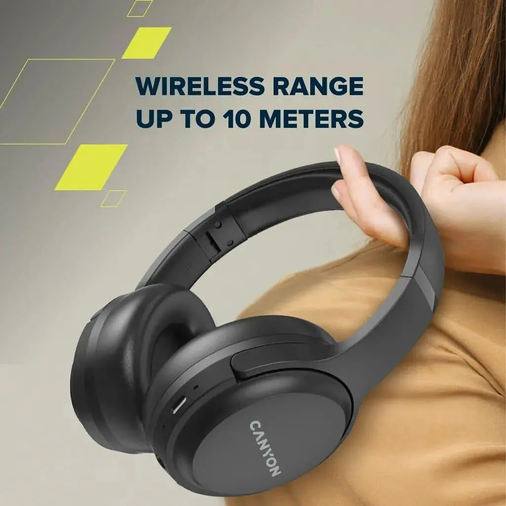 Навушники Canyon BT Headset OnRiff 5 Black (CNS-CBTHS5B) - фото 10