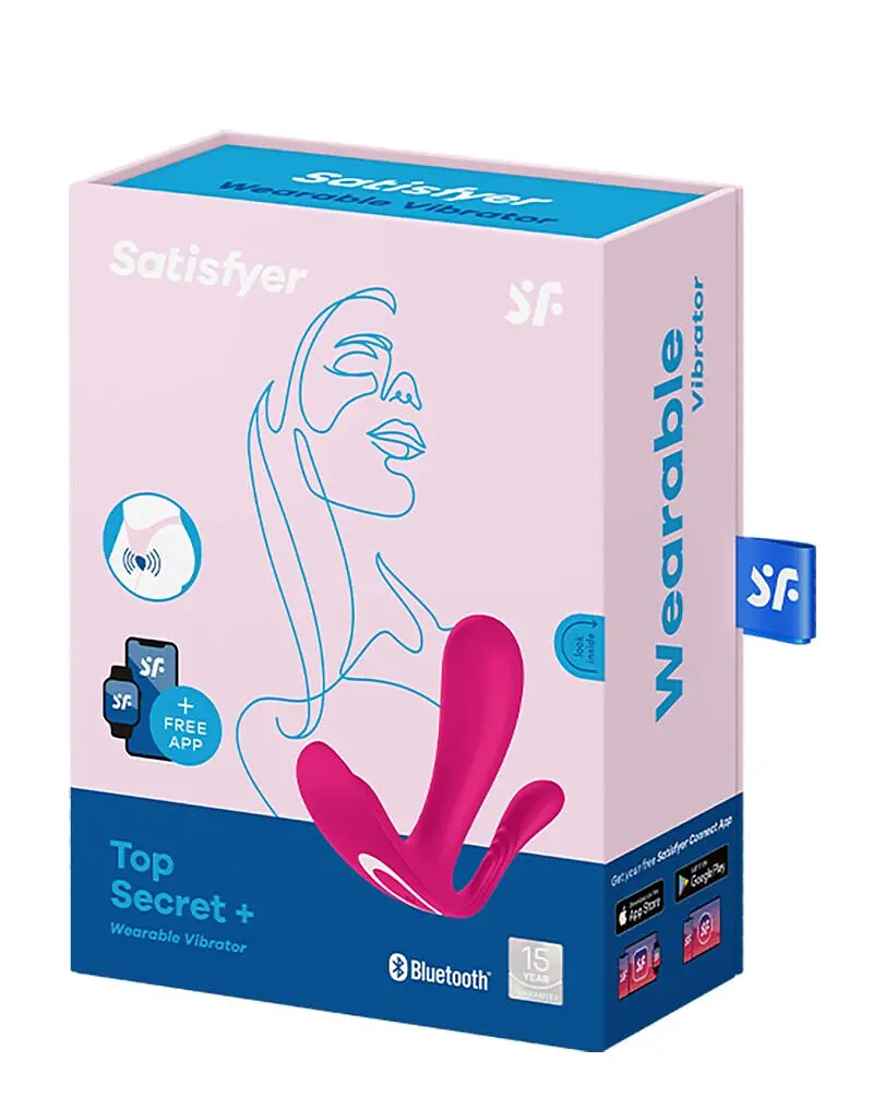 Подвійний смарт-вібратор у трусики Satisfyer Top Secret+ Pink Satisfyer IG003429; SO6734 97328 - фото 2