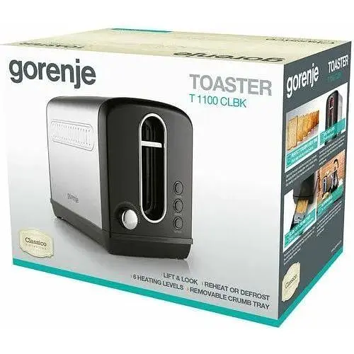 Тостер Gorenje T1100CLBK [78588] - фото 3