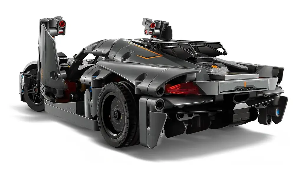 Конструктор LEGO Technic Koenigsegg Jesko Absolut - сірий гіперкар 801 деталей (42173) - фото 8
