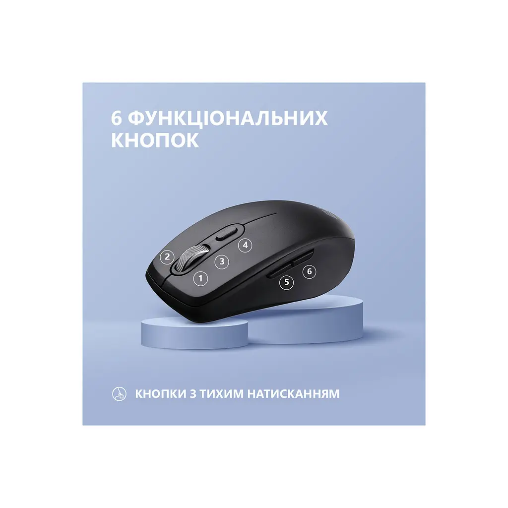 Миша 2E 2E-MF225WBK - фото 5