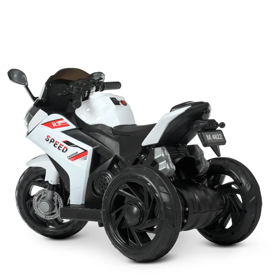 Дитячий електромобіль-мотоцикл Bambi Racer M 4622-1 до 30 кг - фото 2