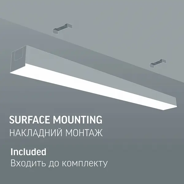 LED світильник лінійний VIDEX BN03 50W 1.2М 5000K 220V Black - фото 5
