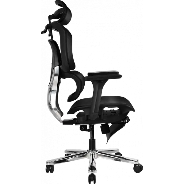 Офісне ергономічне крісло GT Racer B-528 Black - фото 2