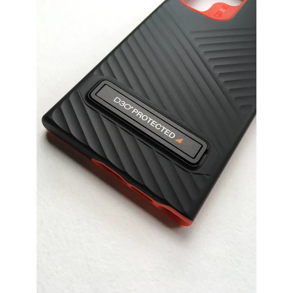 Протиударний чохол Gear4 Battersea D3O для Samsung Galaxy S23 Ultra (6.8") Black Orange - фото 6