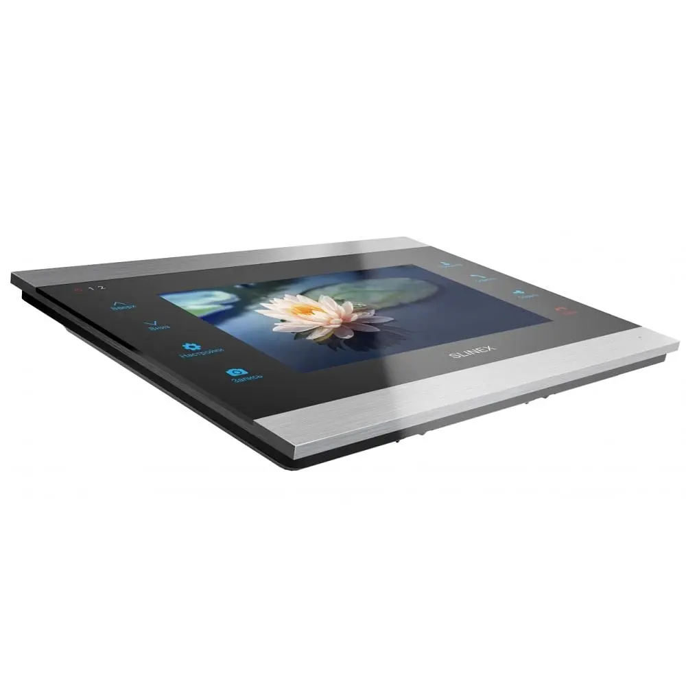 Відеодомофон 7" WiFi Slinex SL-07 Cloud Silver+Black (83-00052) - фото 4