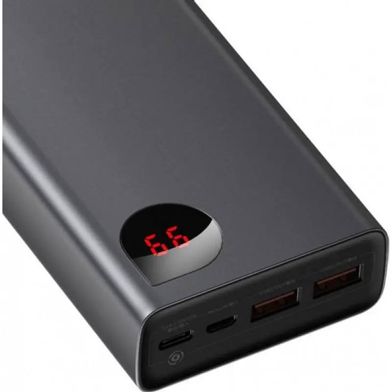 Павербанк Baseus Adaman 65W 20000mAh Black (PPIMDA-D01) - фото 6