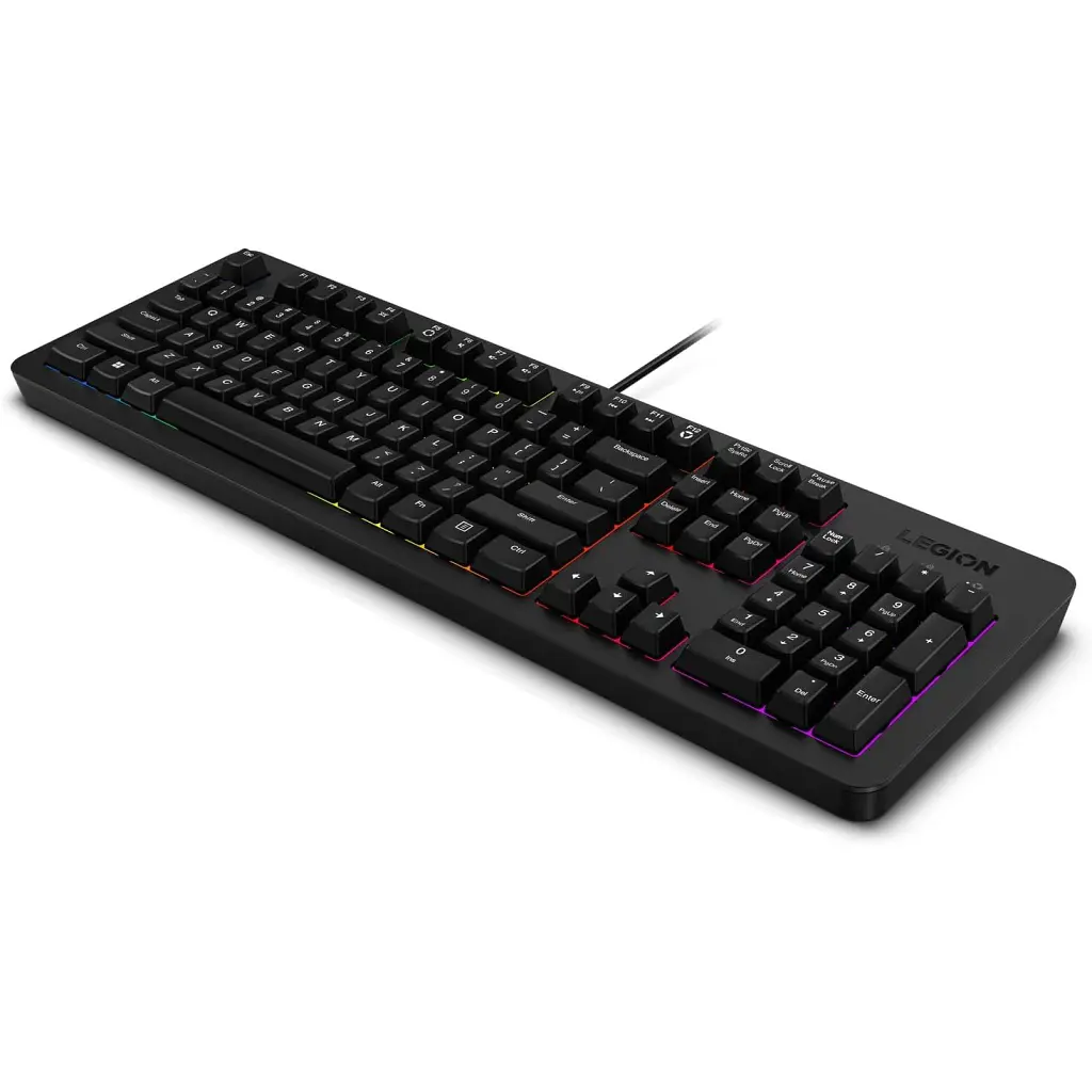 Клавіатура Lenovo Legion K310 RGB USB UA Black (GY41N91855) - фото 5