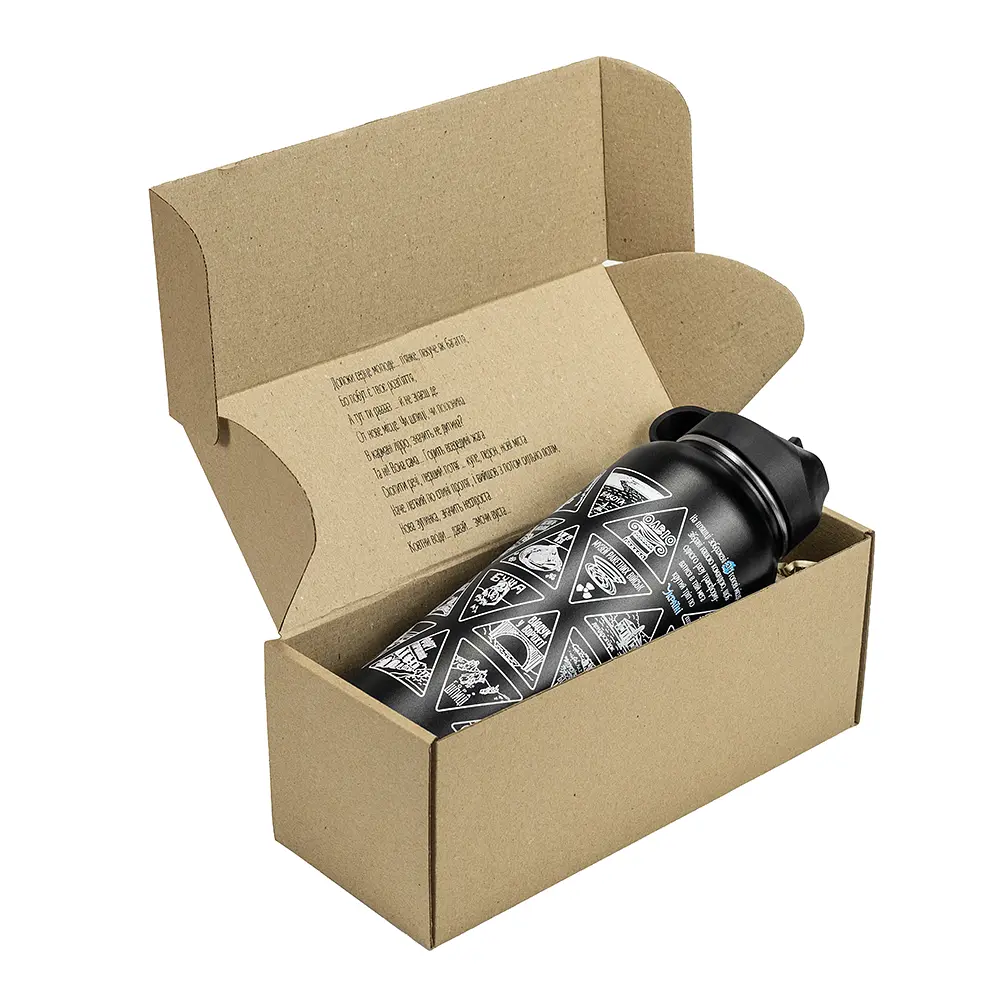 Термофляга Heritage H2O Thermo Flask Black (INSH-TFLHERITAGETB1L) - фото 4
