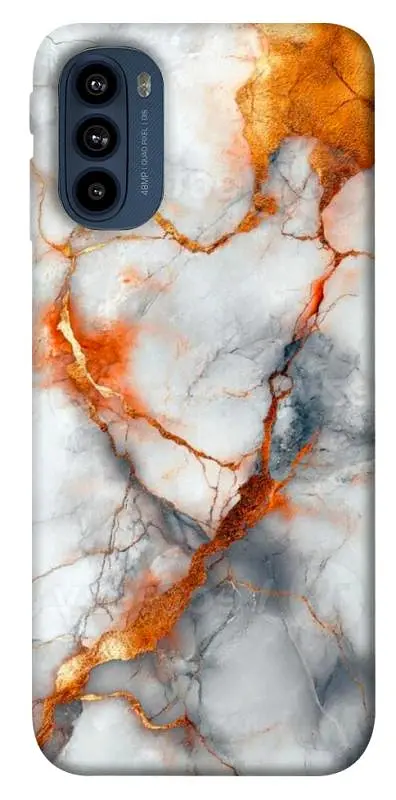 TPU чохол Demsky Lava marble для Motorola Moto G41