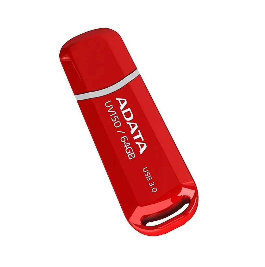 Флеш-накопичувач Adata USB A-DATA USB 3.0 AUV 150 64Gb Red (AUV150-64G-RRD) - фото 3