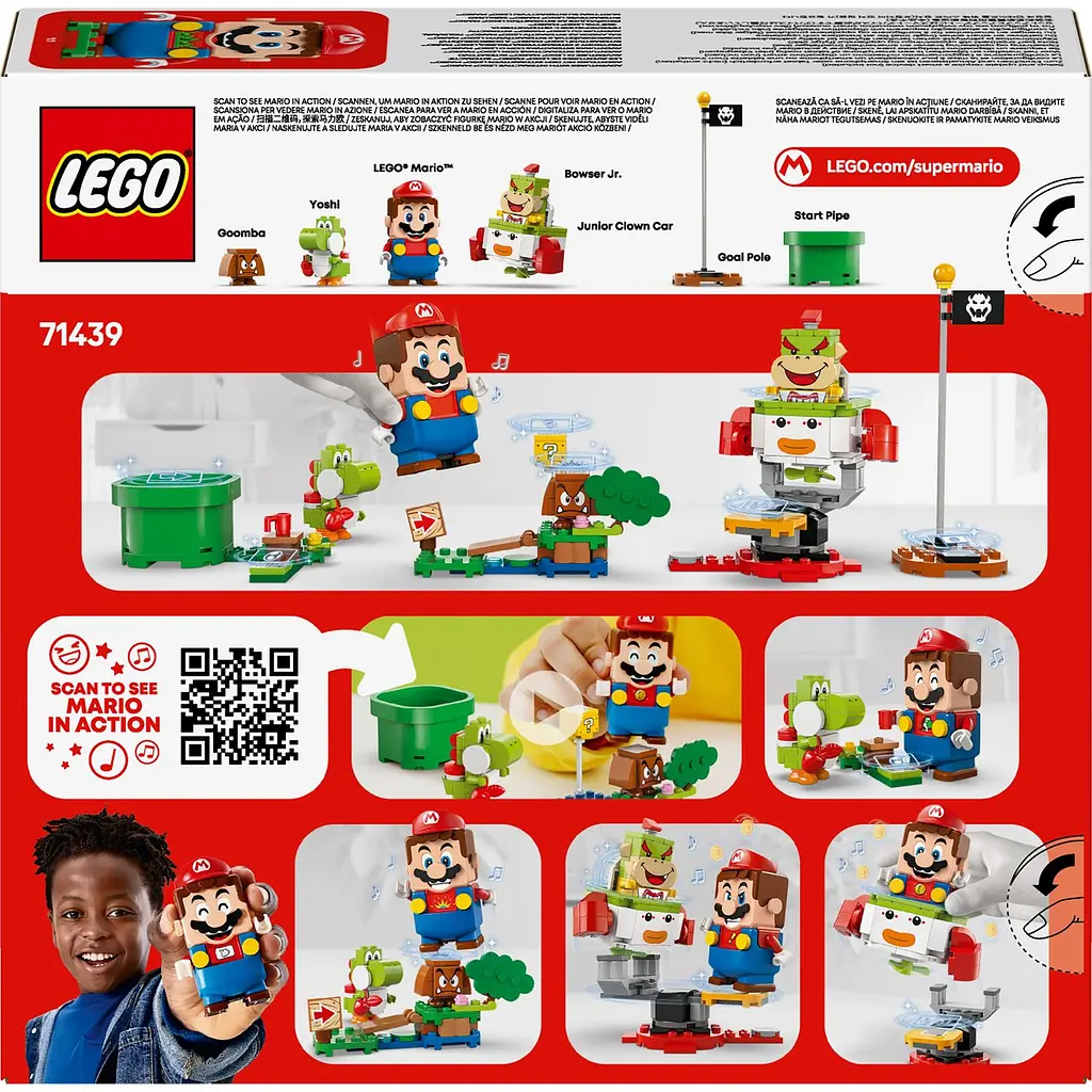 Конструктор LEGO Super Mario Пригоди з інтерактивним LEGO Маріо 218 деталей (71439) - фото 2