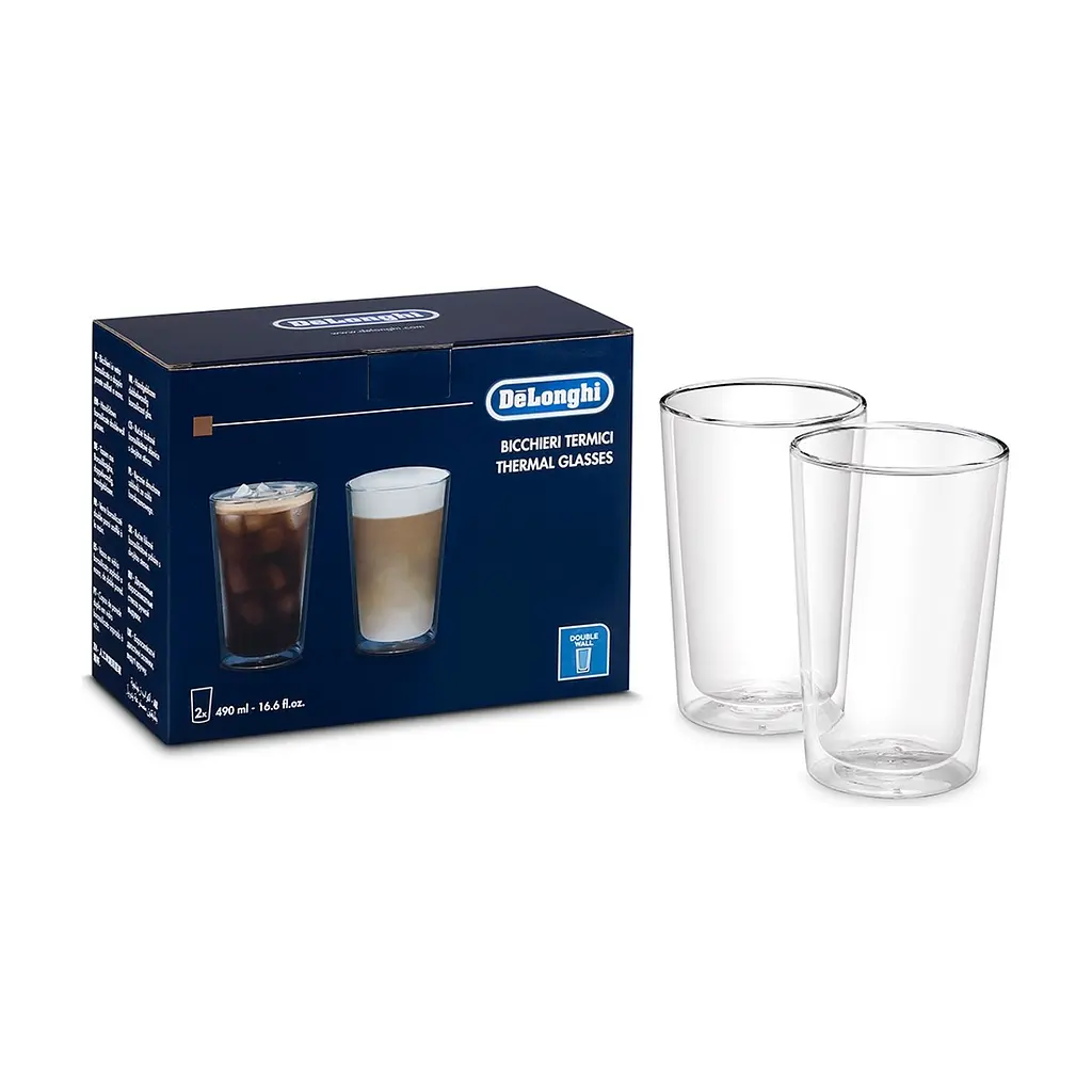 Набір склянок DeLonghi Drinks 480 мл 2 шт. (AS00001404)