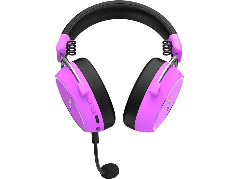 Навушники з мікрофоном Hator Hypergang 3 Wireless Cyber Violet (ESH52) - фото 3