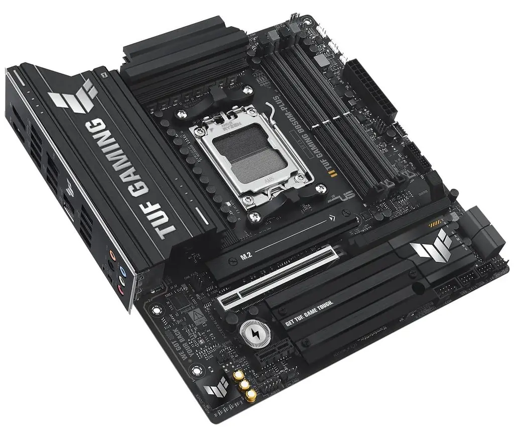 Материнська плата ASUS TUF GAMING B850M-PLUS (TUF GAMING B850M-PLUS) (Socket AM5, AMD B850, Micro-ATX) - фото 4