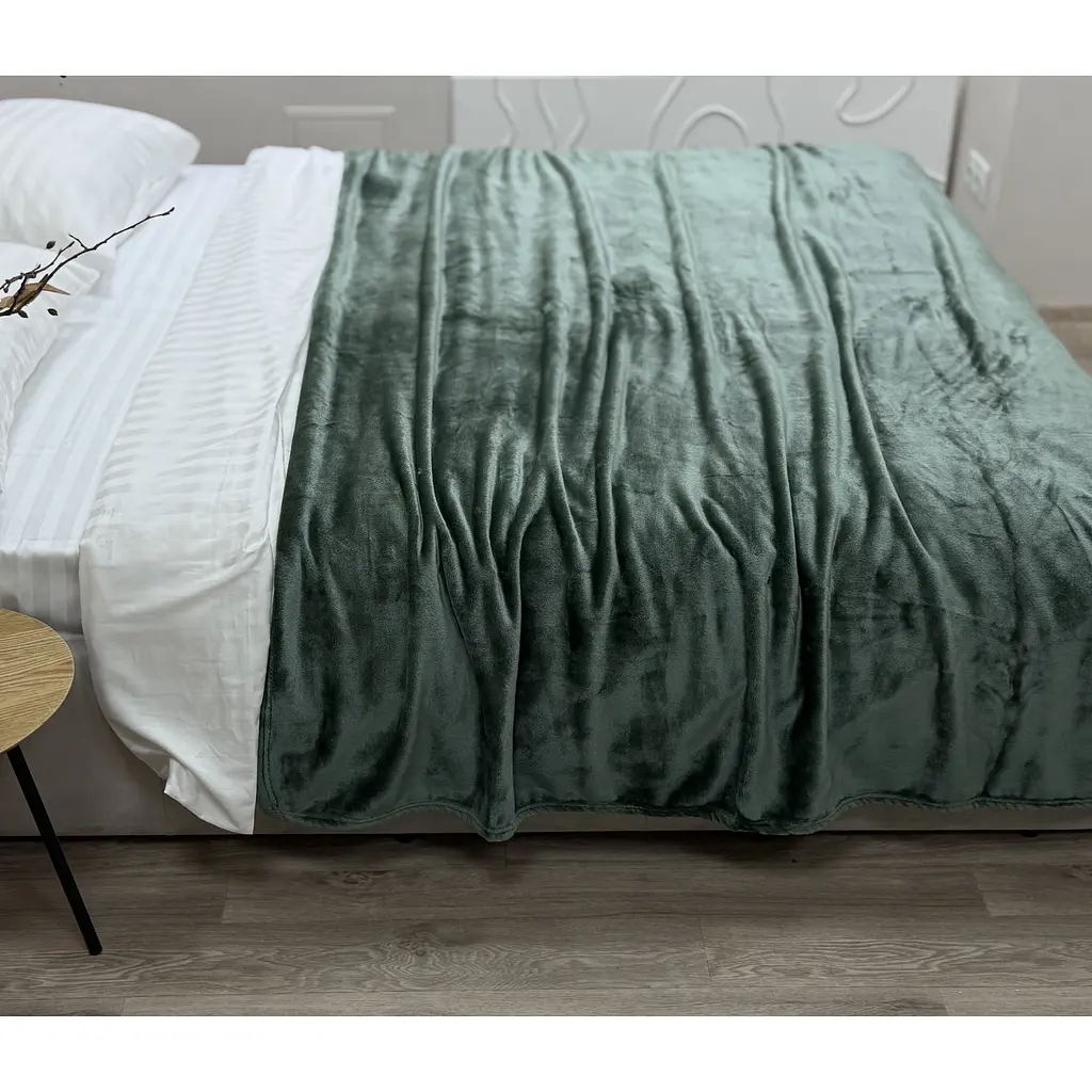 Покривало Ecotton Matte green 200х220 см зелений (24923) - фото 3