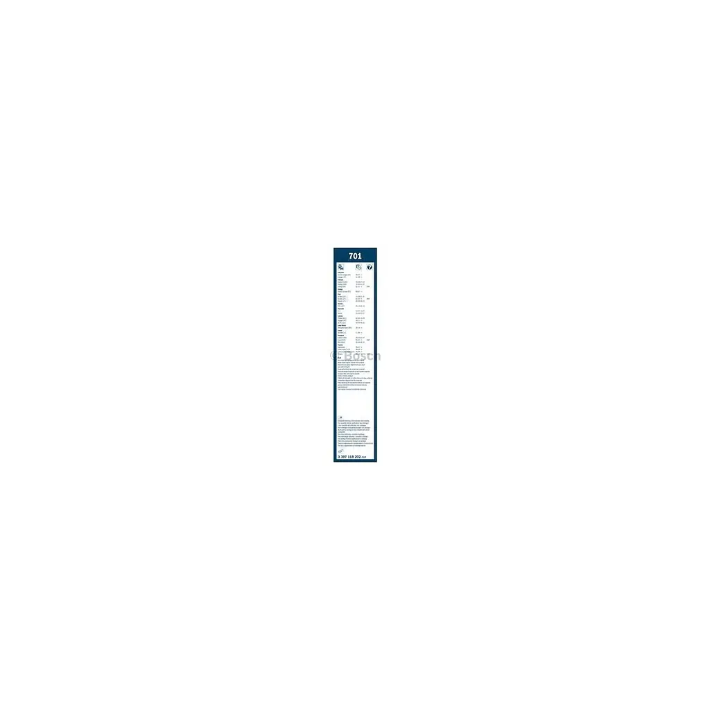 Щітка склоочисника Bosch 3 397 118 202 - фото 3