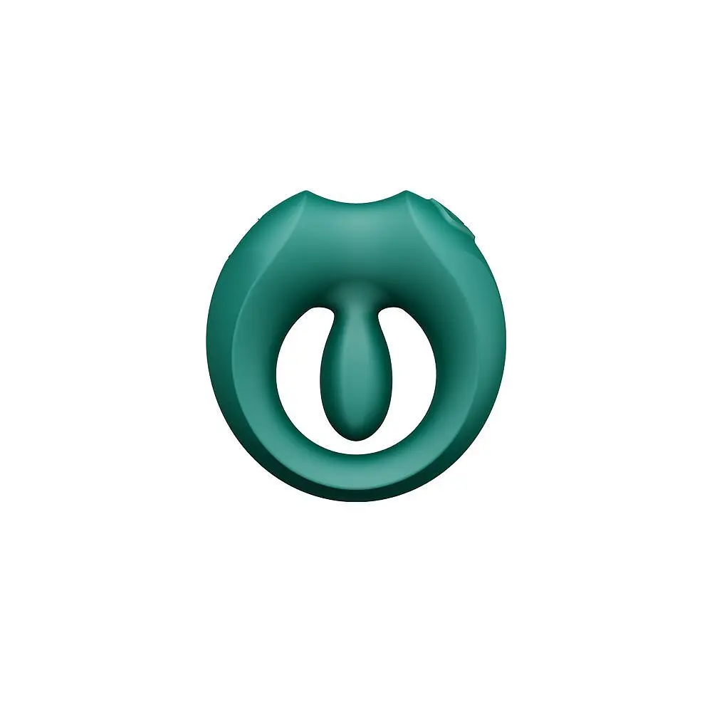 Ерекційне кільце зі смарт-управлінням Zalo Apis Turquoise Green - фото 2