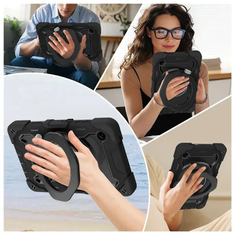 Чохол до планшета BeCover Armor Stand Samsung Galaxy Tab A11 SM-X133/X135 8.7" Black (715499) - фото 8