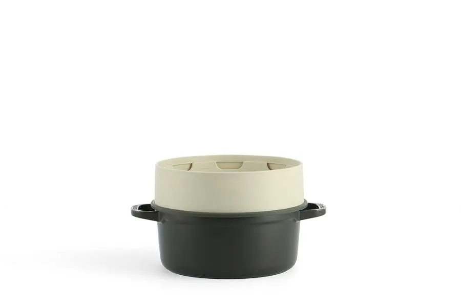 Вставка-пароварка GreenPan Steam 24 см колір кремовий (CC006628-001) - фото 5