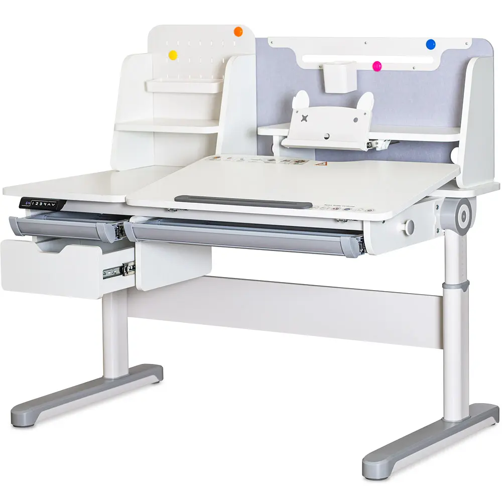 Дитячий стіл Mealux Milton Electro Grey (арт. BD-730 WG)