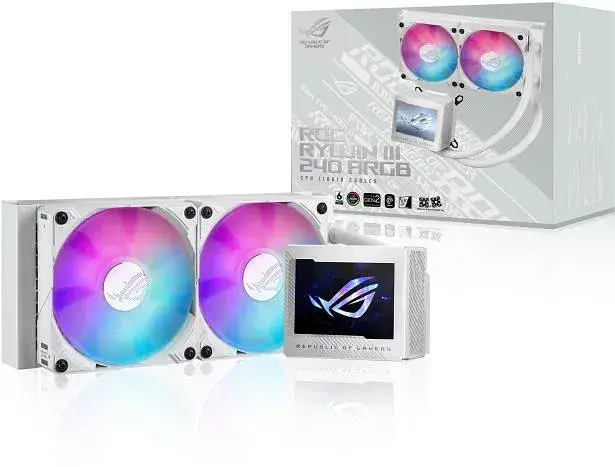 Кулер Asus ROG Ryujin III 240 ARGB White Edition (90RC00K2-M0UAY0) - фото 2