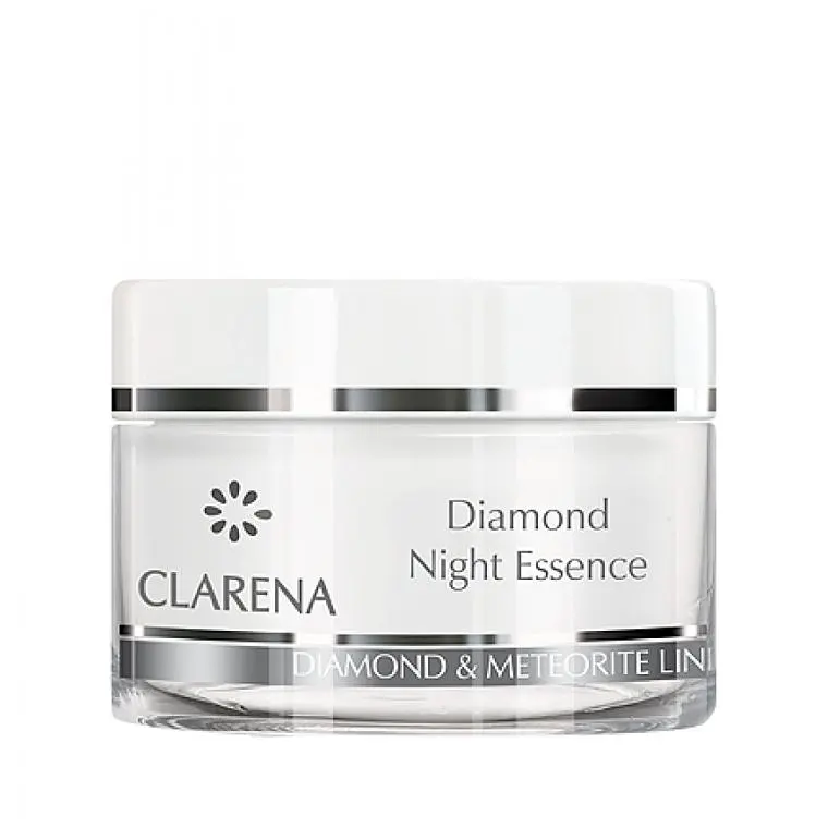 Алмазна нічна есенція-крем затримує процеси старіння Clarena Diamond Night Essence 50 мл - фото 2