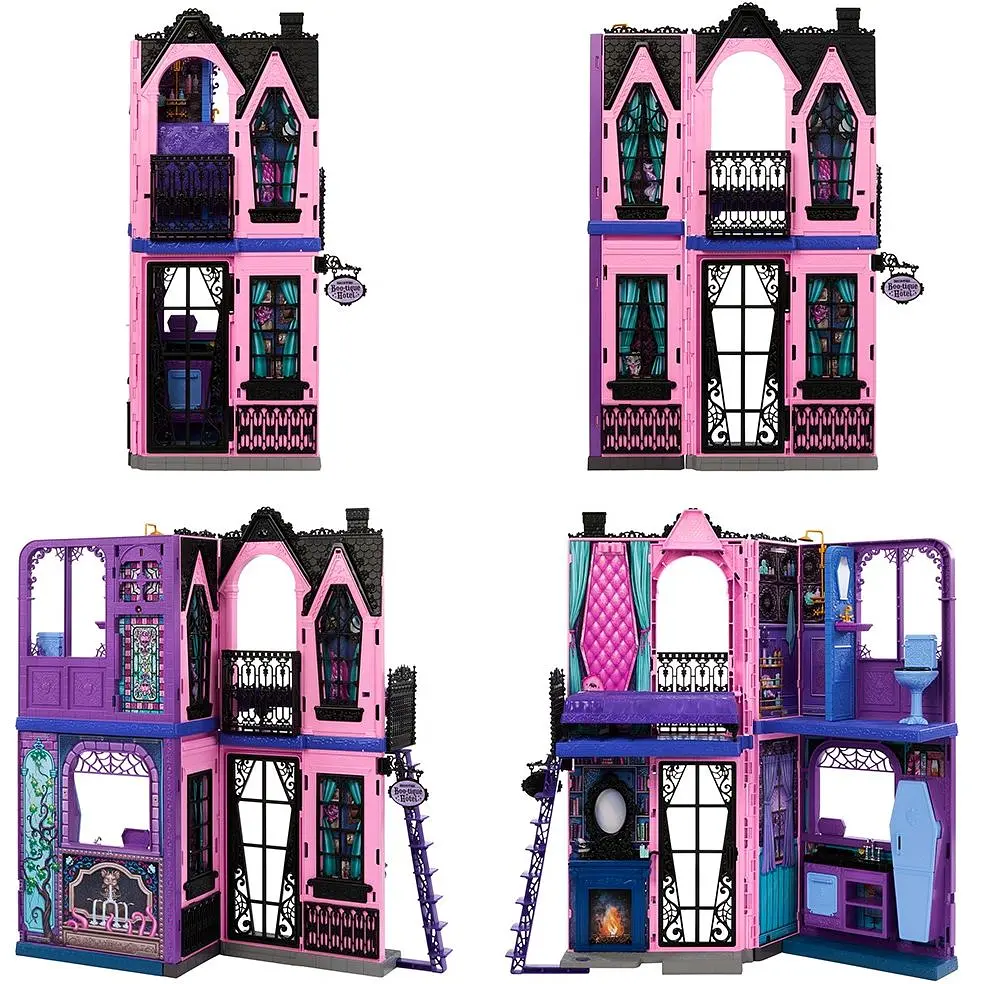 Набор Monster High БУ-тек Отель Легко для жутко стильных (JBF16) - фото 2