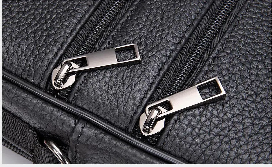 Чоловічий шкіряний месенджер Vintage 20х25,5х5,5 см sum0015058 - фото 4